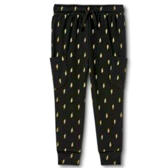 Cat Jack Bottoms Cat Jack Toddler Boys Lightning Bolt Jersey